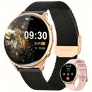 Smartwatch Unissexo Rose Gold – 120+ Modos Desportivos, Chamadas sem Fios e Monitor de Fitness