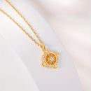 Colar em Prata 925 com Pendente Bússola em Zircónia 5A – Joia Feminina com Caixa de Oferta