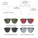 Óculos de Sol GCV em Madeira Nogueira – Estilo Leopardo, Lentes Polarizadas Ultraligeiras Unissexo