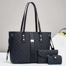 Conjunto 3 em 1 de Malas Femininas – Luxo e Grande Capacidade em Design Moderno 2024