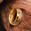 Anel Unissexo em Aço Damasco – Aliança Elegante para Homem e Mulher