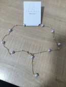 Colar Feminino Pérola Shell Céu Estrelado – Design Francês Elegante e Luxo Leve