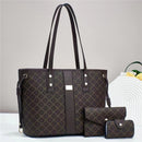 Conjunto 3 em 1 de Malas Femininas – Luxo e Grande Capacidade em Design Moderno 2024