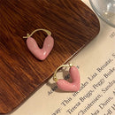 Brincos Geométricos Irregulares em Metal – Design Minimalista e Moderno para Mulher