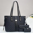 Conjunto 3 em 1 de Malas Femininas – Luxo e Grande Capacidade em Design Moderno 2024