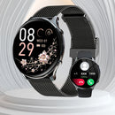 Smartwatch Unissexo Rose Gold – 120+ Modos Desportivos, Chamadas sem Fios e Monitor de Fitness